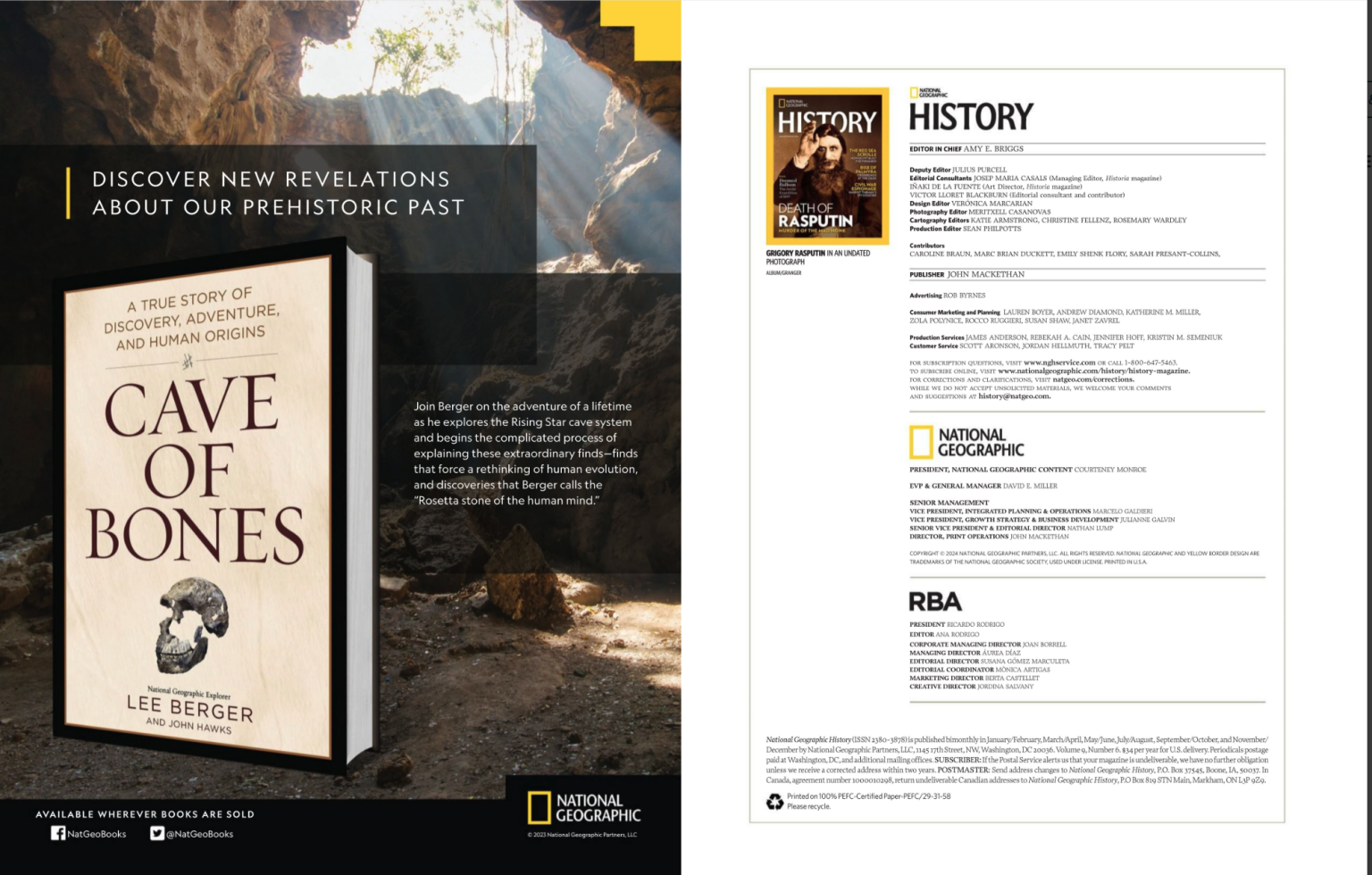 National Geographic History January/February 2024 - Sạp Báo Nhỏ